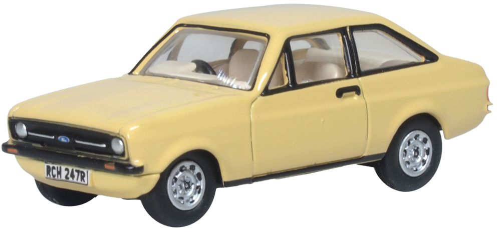 Oxford Diecast Ford Escort Mk2 Sahara Beige