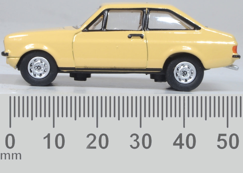 Oxford Diecast Ford Escort Mk2 Sahara Beige