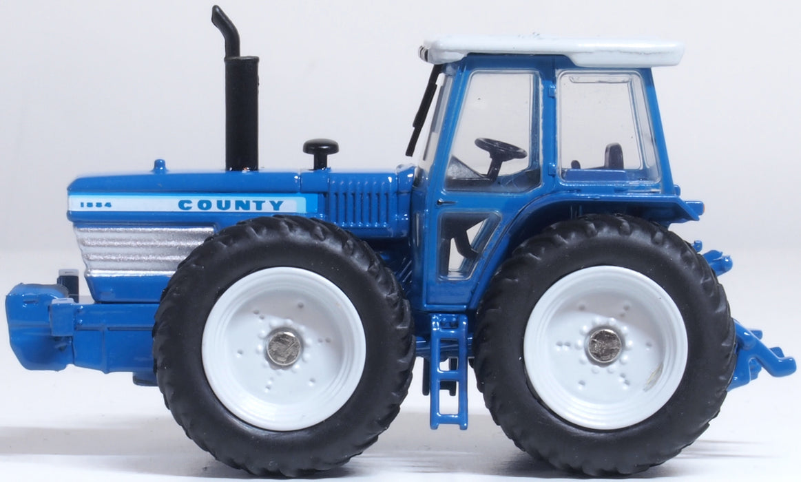 Oxford Diecast Blue Ford County Tractor