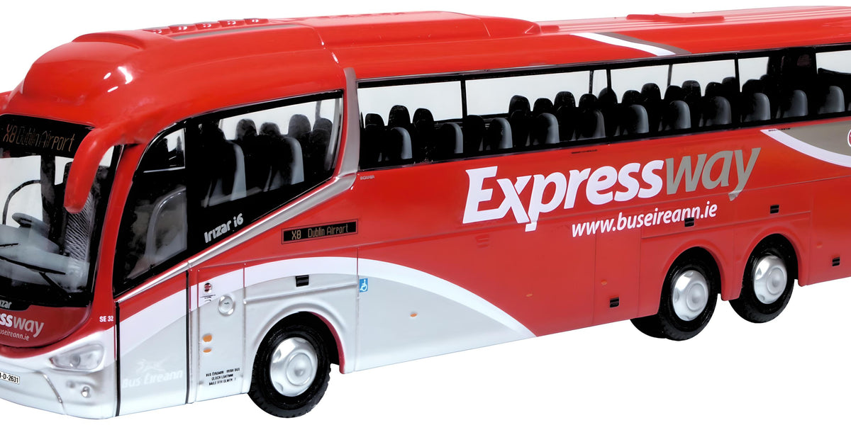 OXFORD DIECAST 1:76 Scale Bus Eireann Expressway Irizar i6 — Oxford Diecast