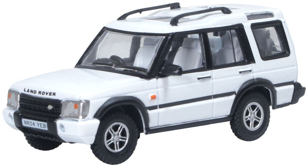 Oxford Diecast Land Rover Discovery 2 Chawton White