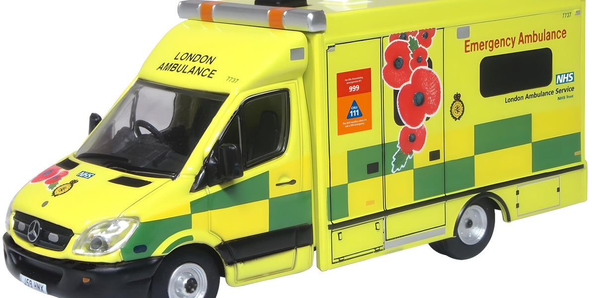 Diecast store model ambulances