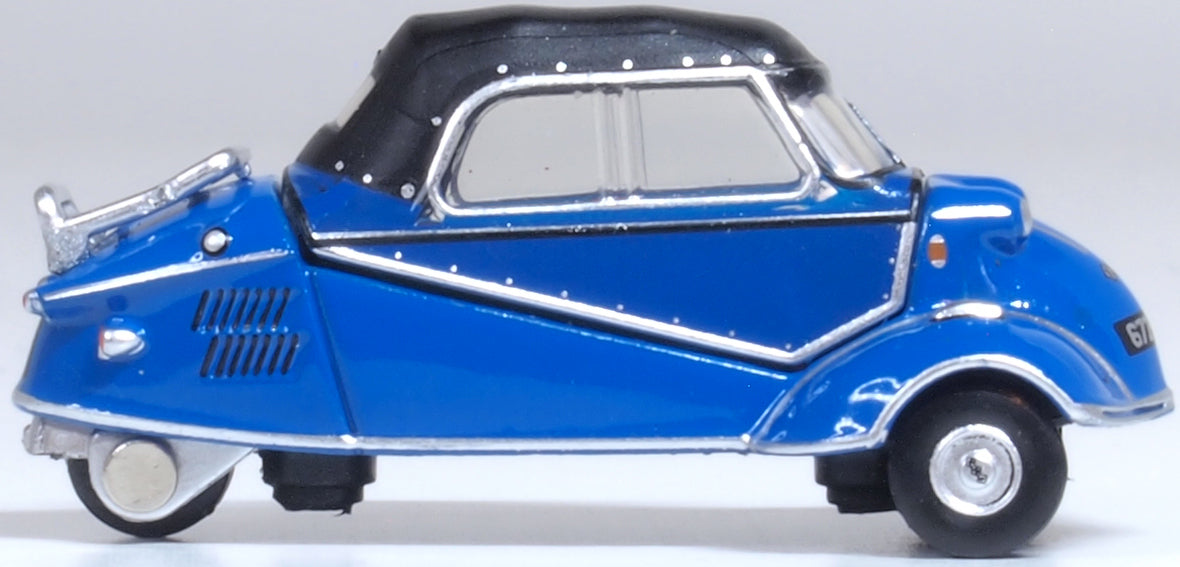 Oxford Diecast Messerschmitt Kr200 Bubble Car Royal Blue