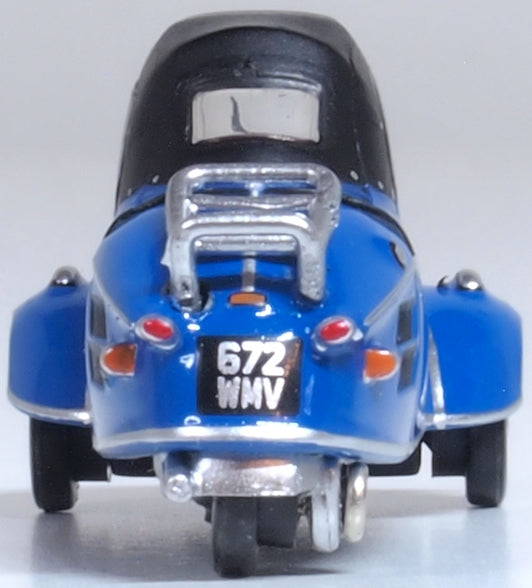 Oxford Diecast Messerschmitt Kr200 Bubble Car Royal Blue