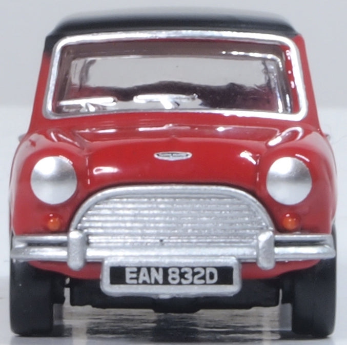 Oxford Diecast Austin Cooper Mini Tartan Red/Black