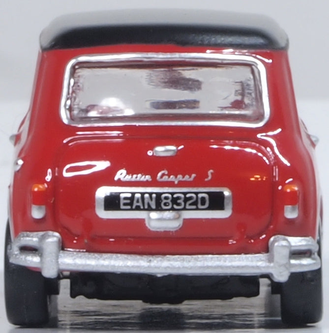 Oxford Diecast Austin Cooper Mini Tartan Red/Black