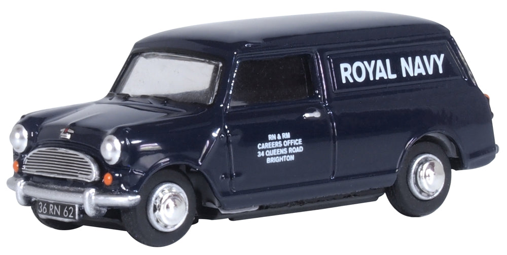 Oxford Diecast Mini Van Royal Navy