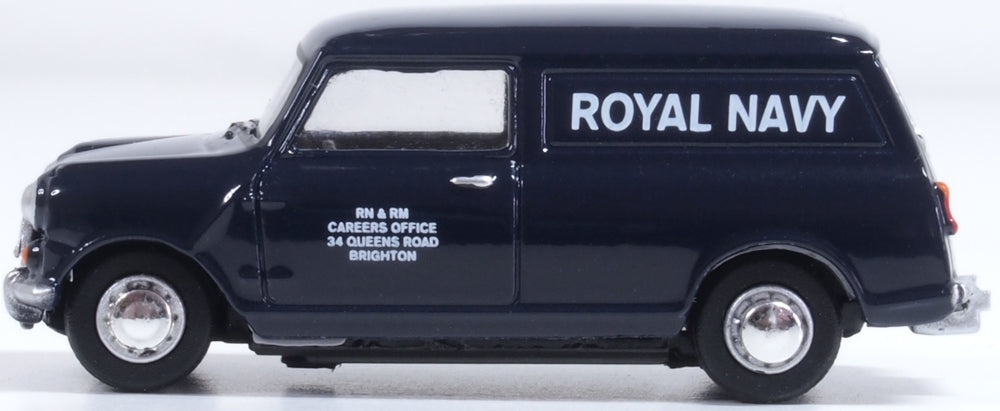 Oxford Diecast Mini Van Royal Navy