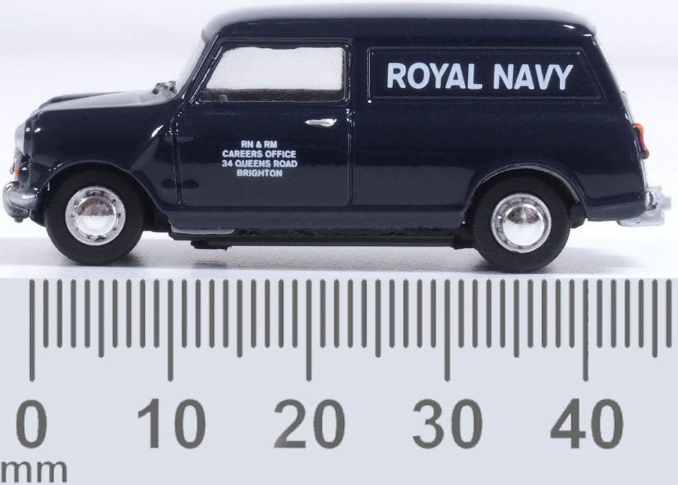 Oxford Diecast Mini Van Royal Navy