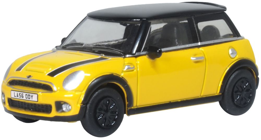 Oxford Diecast New Mini Yellow