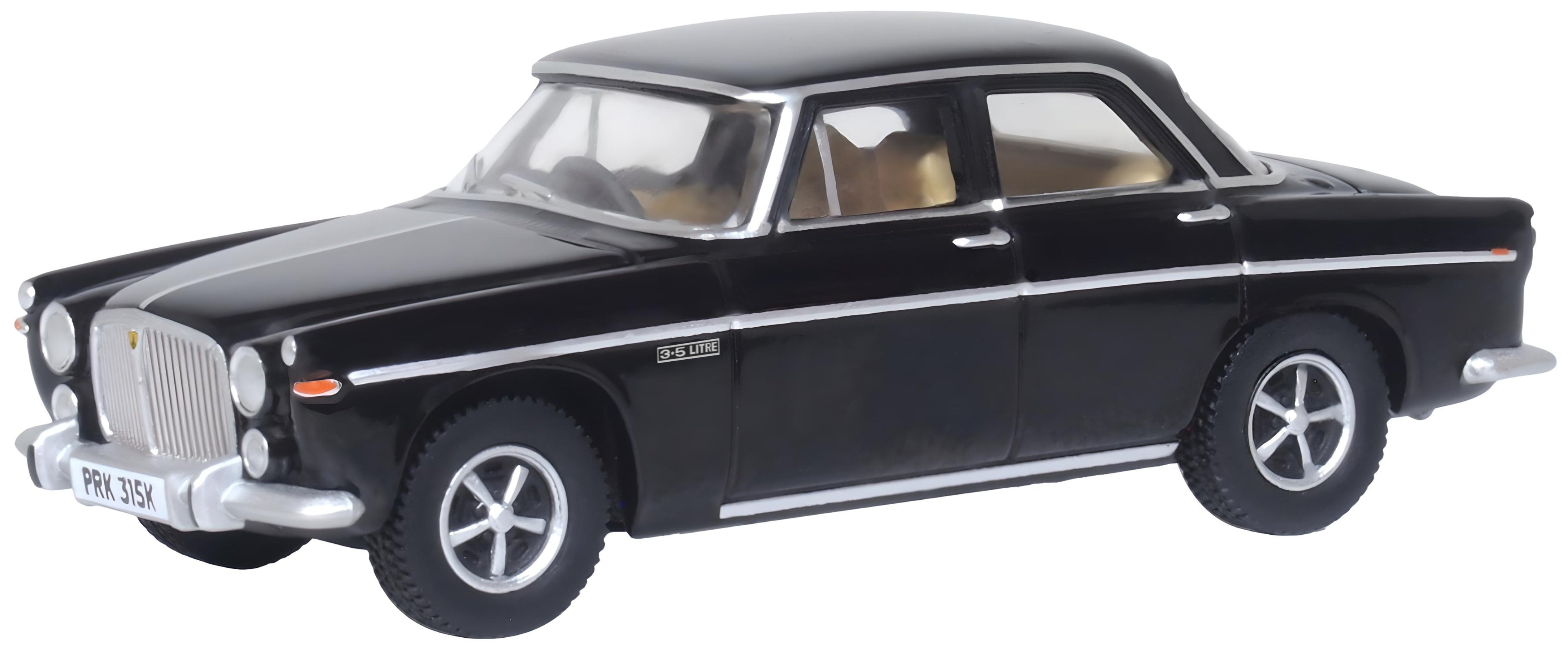 OXFORD DIECAST 1:76 Scale Rover P5B Black (Wilson/Thatcher) — Oxford ...