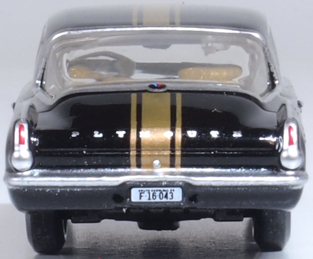 Oxford Diecast Plymouth Barracuda 1965 Black/Gold 1:87