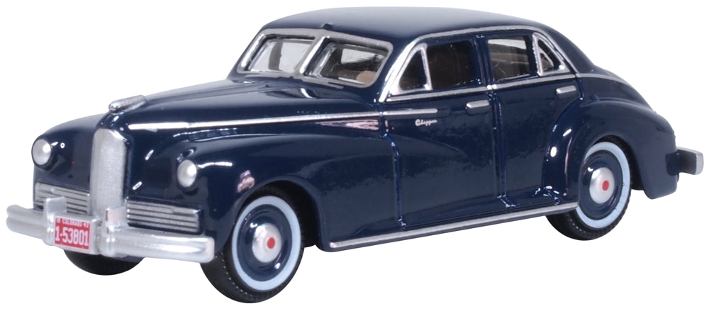 Oxford Diecast 1942 Packard Clipper Touring Sedan Packard Blue