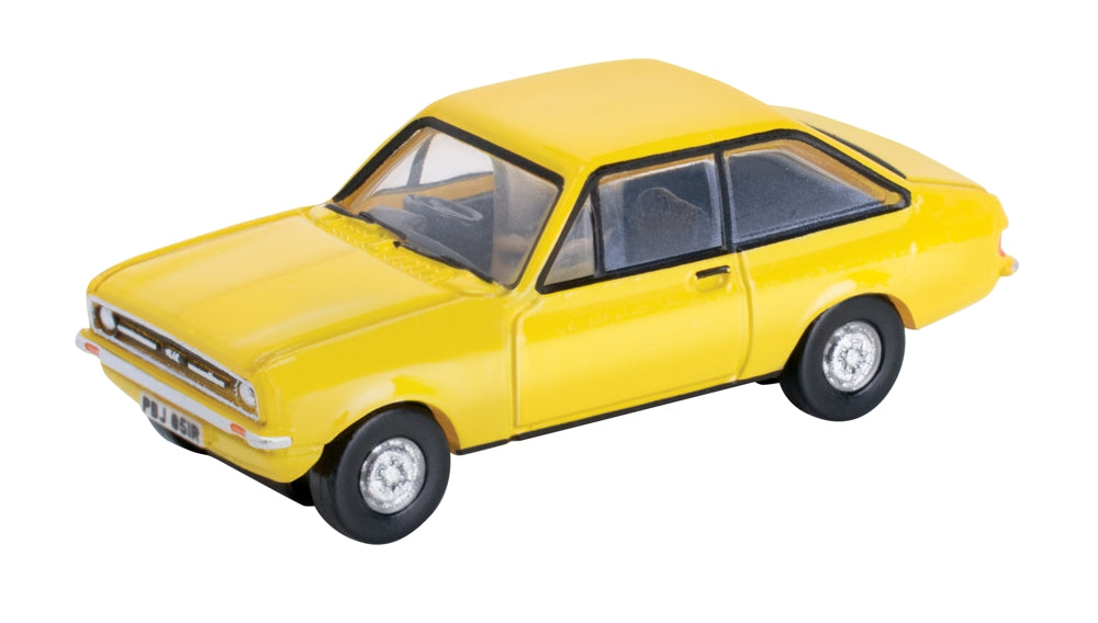 Oxford Diecast Ford Escort Mk2 Signal Yellow