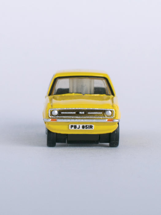 Oxford Diecast Ford Escort Mk2 Signal Yellow