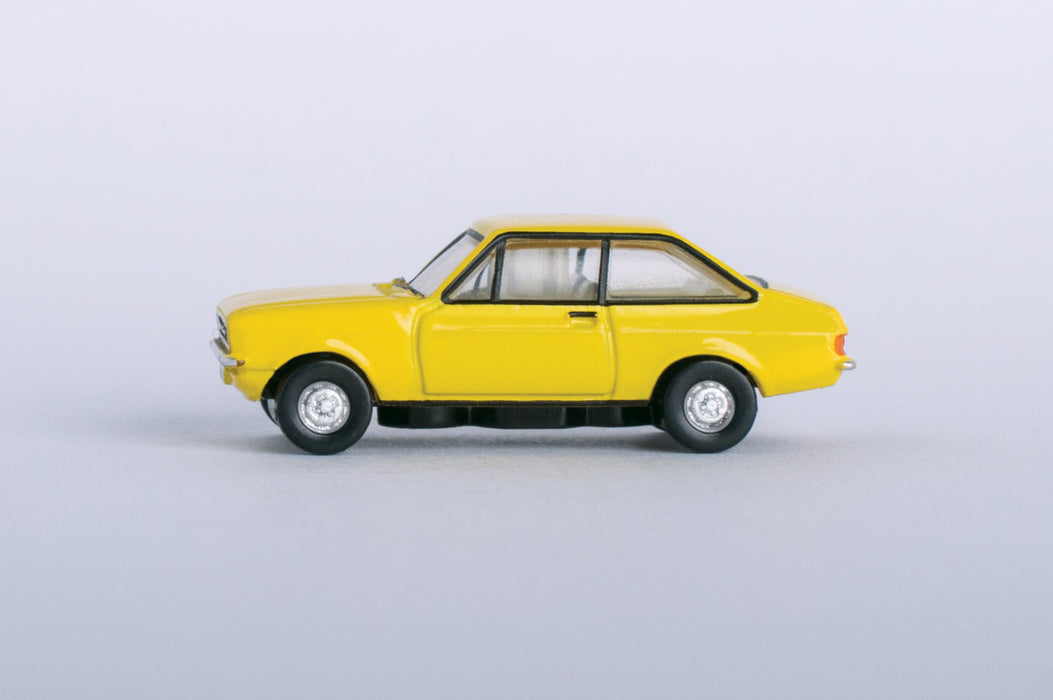 Oxford Diecast Ford Escort Mk2 Signal Yellow