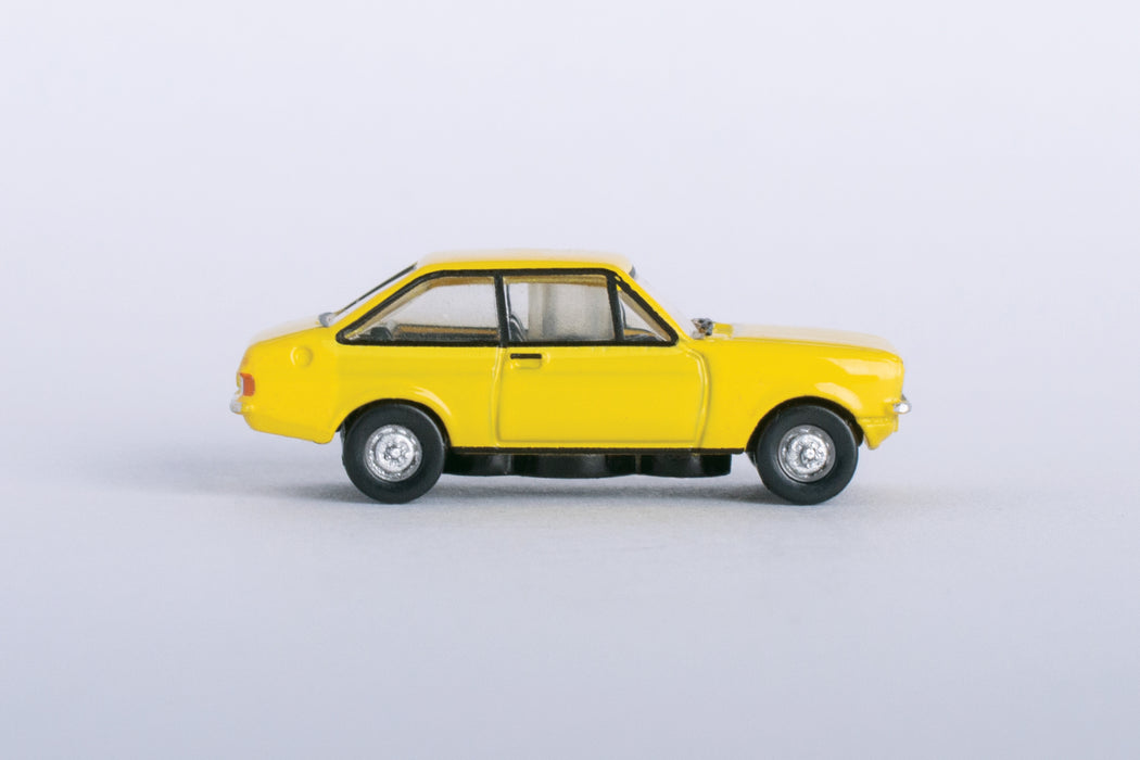 Oxford Diecast Ford Escort Mk2 Signal Yellow