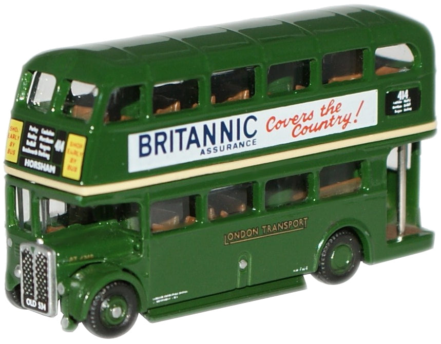 Oxford Diecast London Transport Country Area RT Bus - 1:148 Scale