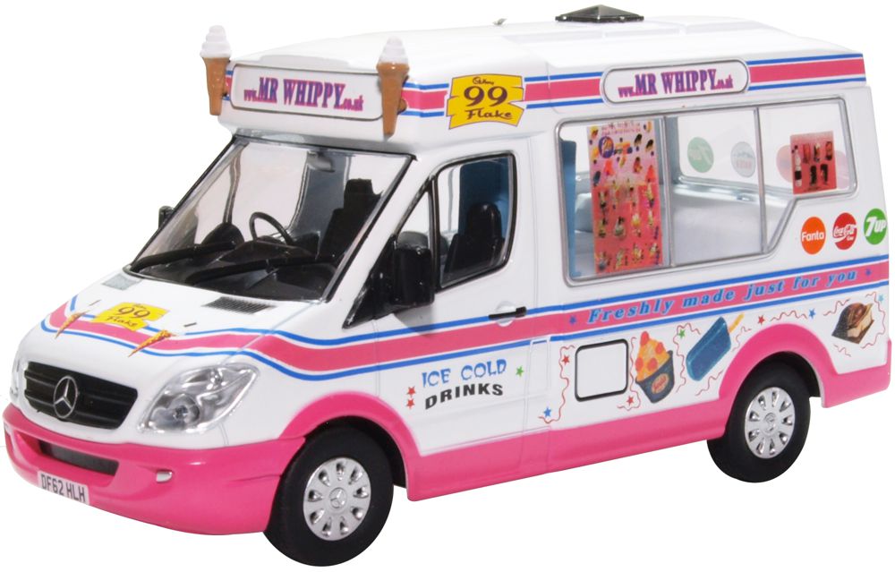 Oxford diecast ice sales cream van