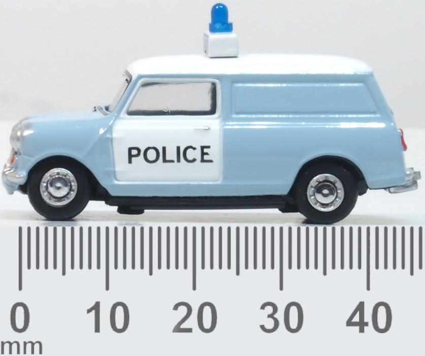 OXFORD DIECAST 1:76 Scale Mini Van West Mercia Police Panda — Oxford Diecast