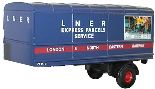Oxford Diecast LNER Trailer Set Two Piece 1 76 Scale