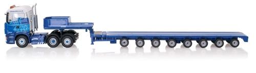 Oxford Diecast Stobart Rail Scania Highline Low Loader - 1:76 Scale