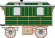 SLW001 Showmans Living Wagon Green/Cream